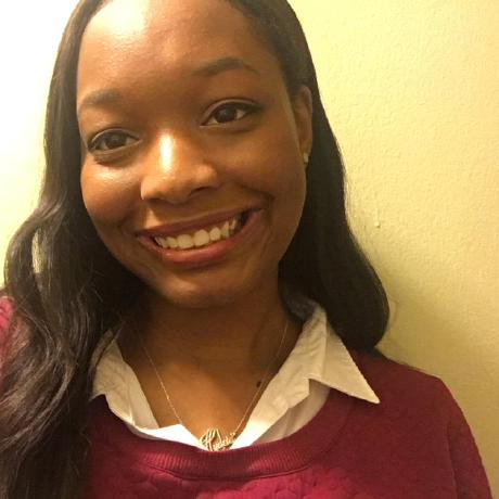 self-portrait image of young african american girl smiling